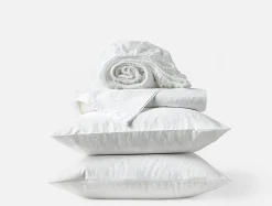 Coyuchi Heirloom Organic Sateen Jacquard Sheet Set< Sheet Sets|Sheet Sets