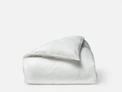 Coyuchi Heirloom Organic Sateen Jacquard Duvet Cover< Duvet Covers + Sets