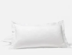 Coyuchi Heirloom Organic Sateen Jacquard Sham< Pillow Shams