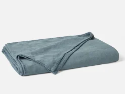 Coyuchi Helena Organic Linen Blanket< Bed Blankets
