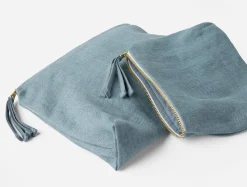 Coyuchi Helena Organic Linen Pouch Set< Accessories