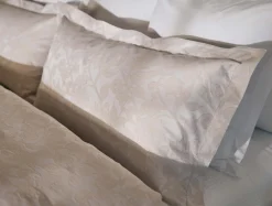 Coyuchi Heritage Organic Percale Jacquard Sham< Pillow Shams
