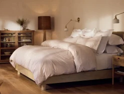 Coyuchi Heritage Organic Percale Duvet Set< Duvet Covers + Sets