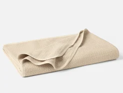Coyuchi Honeycomb Organic Blanket< Bed Blankets