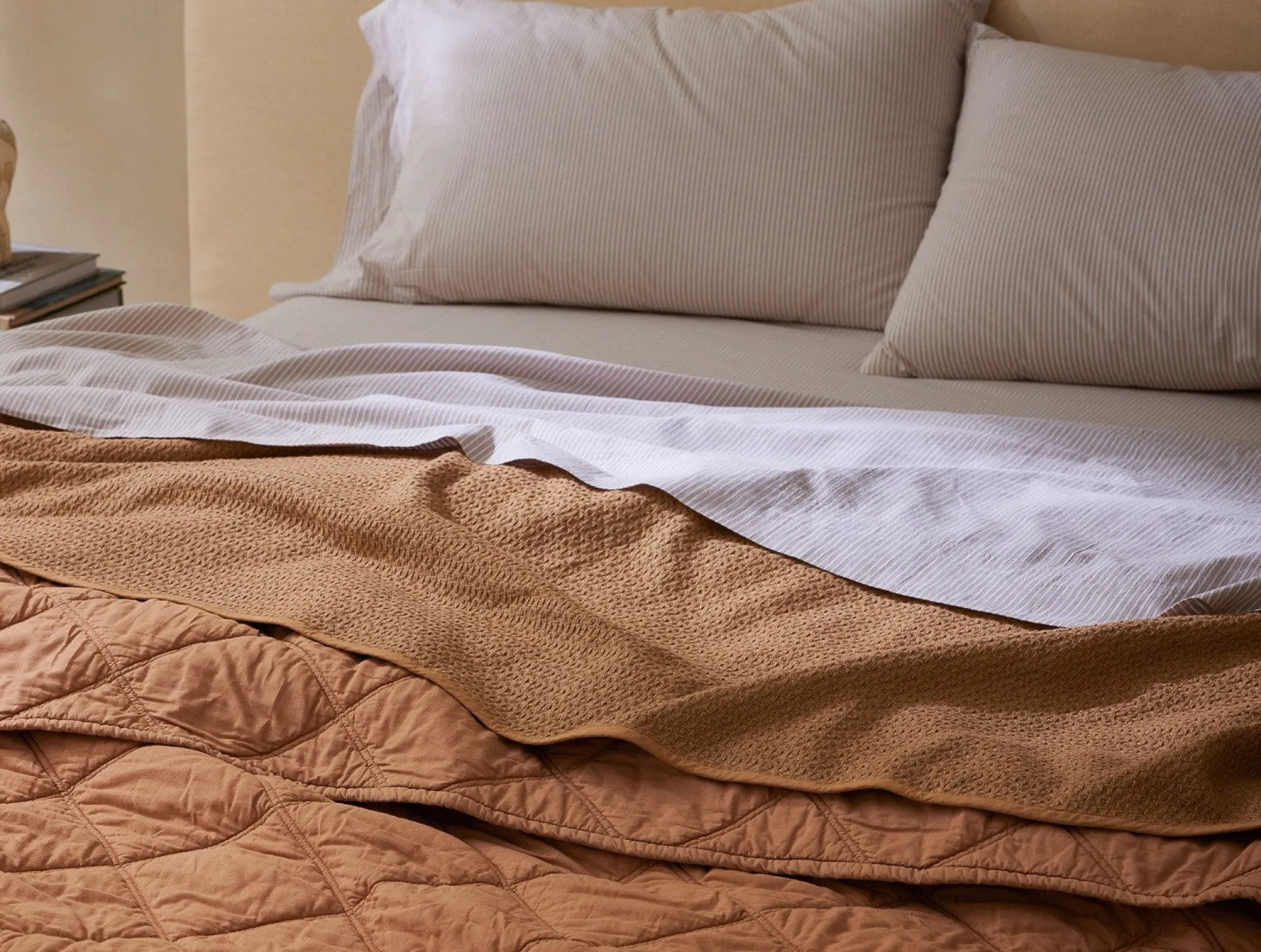Coyuchi Honeycomb Organic Blanket< Bed Blankets