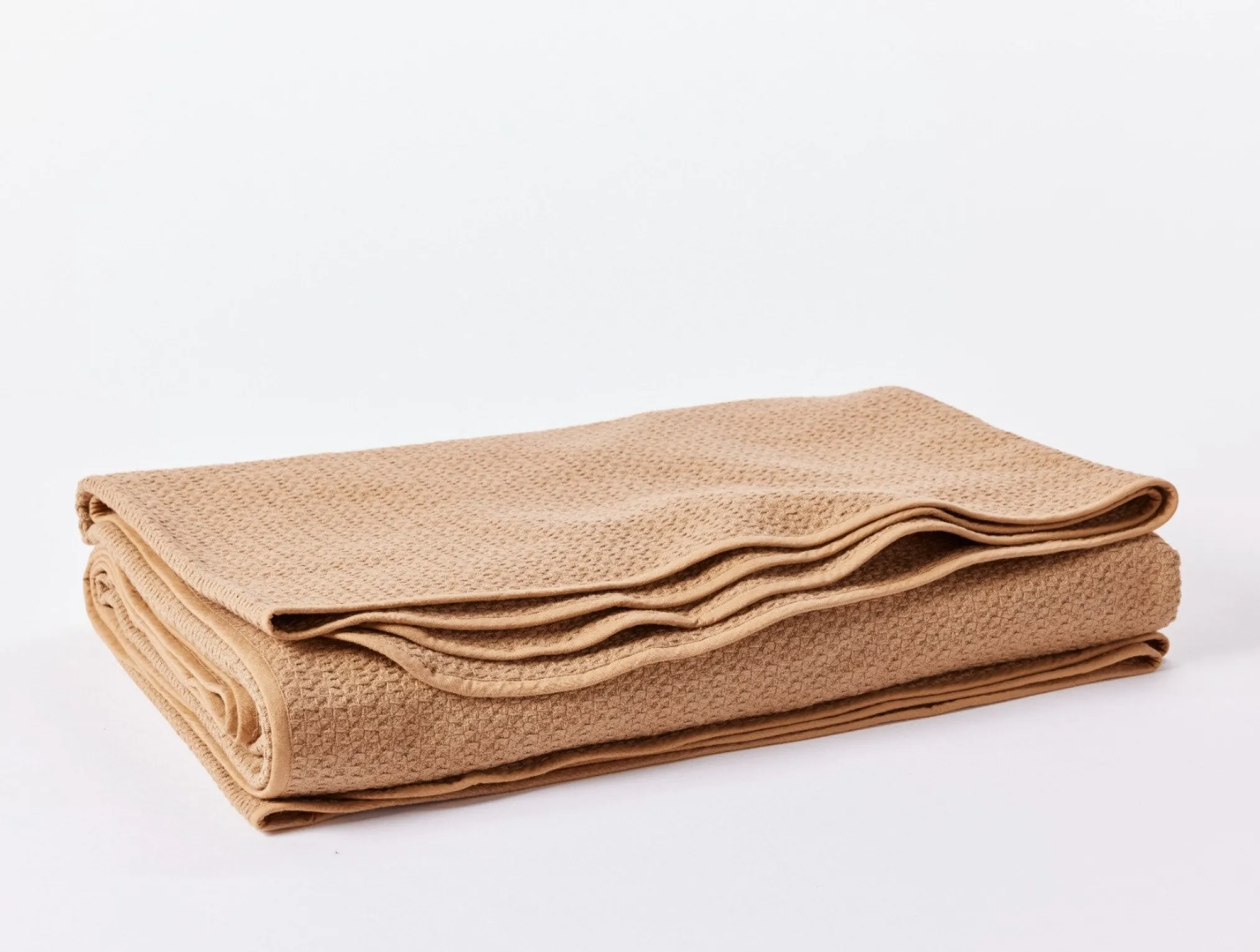 Coyuchi Honeycomb Organic Blanket< Bed Blankets