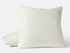 Coyuchi Honeycomb Organic Euro Sham< Pillow Shams