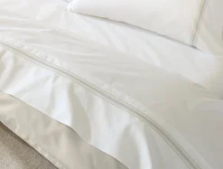 Coyuchi Landscape Embroidered Organic Pillowcases< Pillowcases|Pillowcases