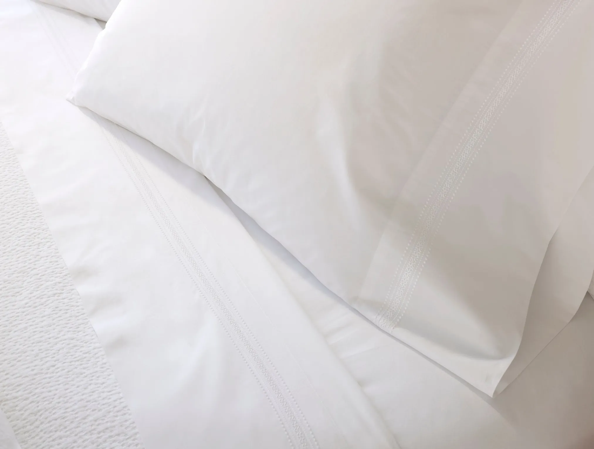 Coyuchi Landscape Embroidered Organic Pillowcases< Pillowcases|Pillowcases