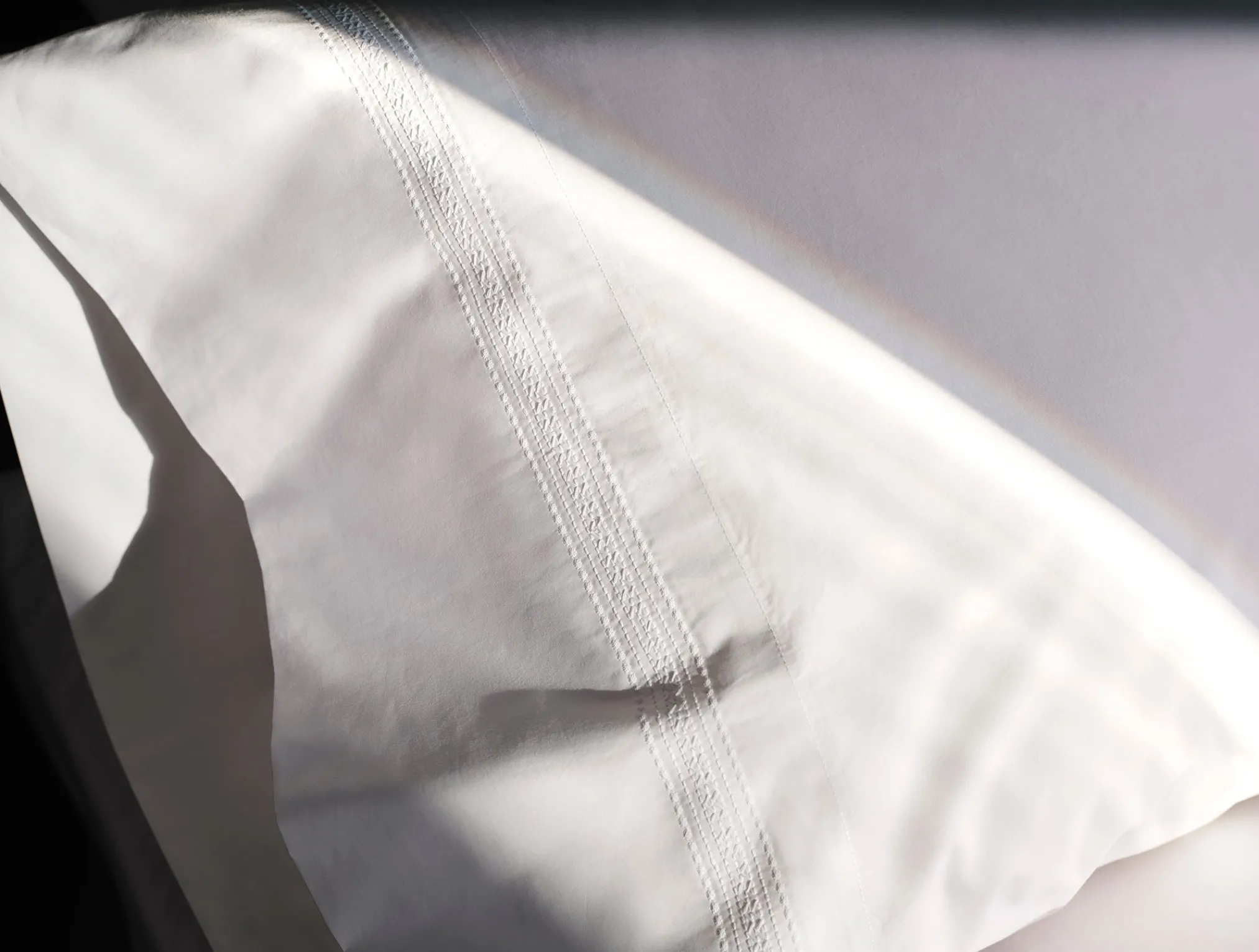 Coyuchi Landscape Embroidered Organic Pillowcases< Pillowcases|Pillowcases