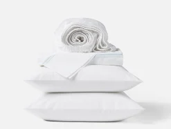 Coyuchi Landscape Embroidered Organic Percale Sheet Set< Sheet Sets|Sheet Sets