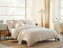 Coyuchi Little Sur Stripe Organic Duvet Set< Duvet Covers + Sets
