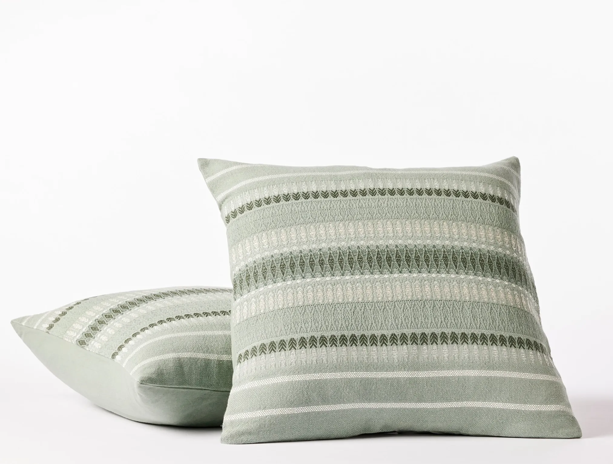 Coyuchi Lost Coast Decorative Organic Pillow Cover< Decorative Pillows