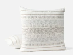 Coyuchi Lost Coast Decorative Organic Pillow Cover< Decorative Pillows