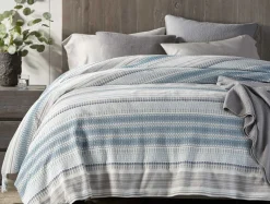 Coyuchi Lost Coast Organic Duvet Cover< Duvet Covers + Sets