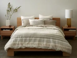 Coyuchi Lost Coast Organic Duvet Cover< Duvet Covers + Sets