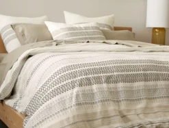 Coyuchi Lost Coast Organic Duvet Cover< Duvet Covers + Sets