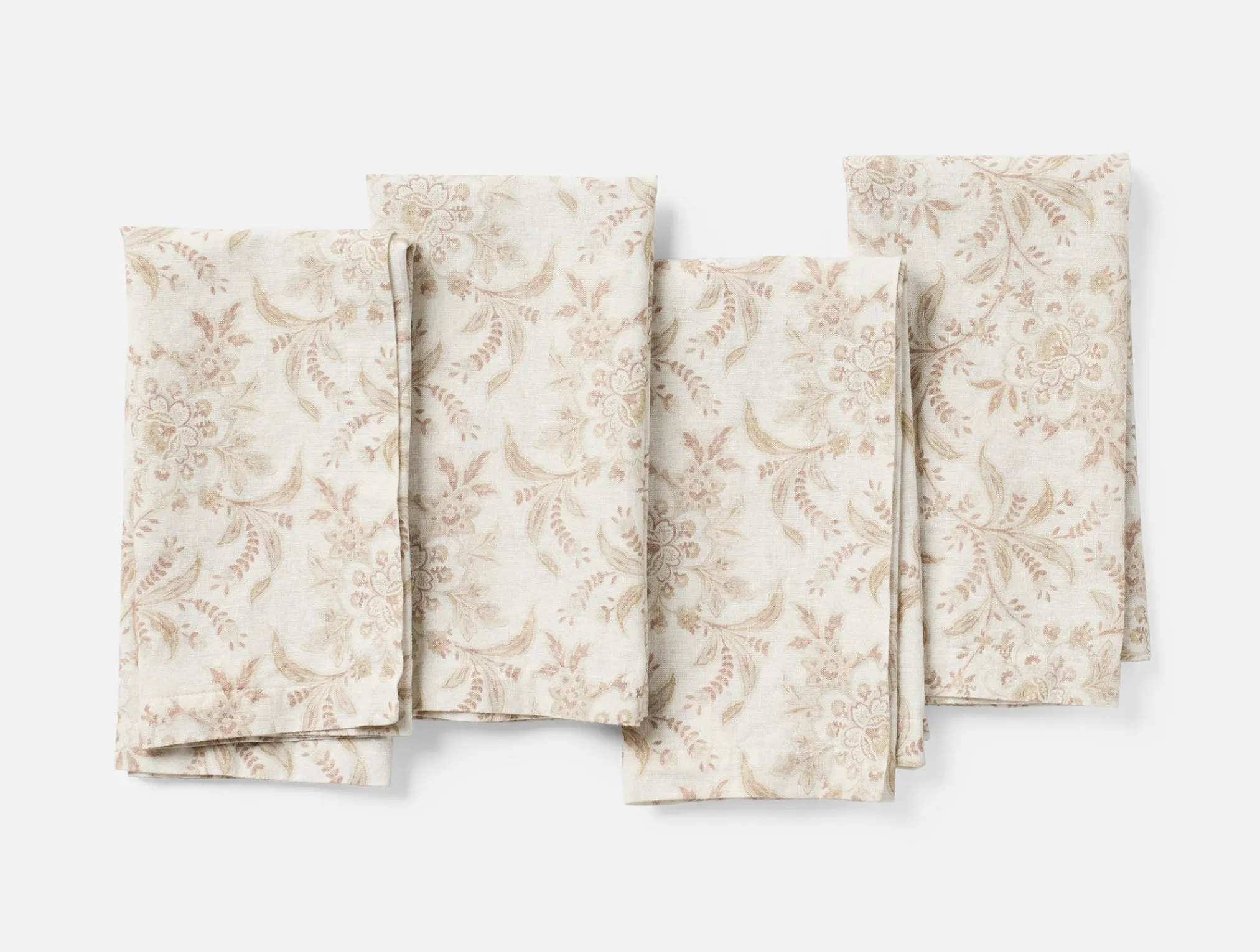Coyuchi Marguerite Organic Print Napkins, Set of 4< Dining