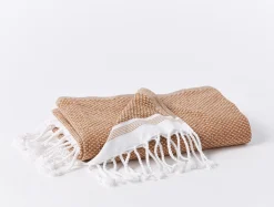 Coyuchi Mediterranean Organic Beach Towel< Bath Towels
