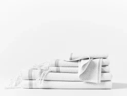 Coyuchi Mediterranean Organic Towels - Set of 6< Bath Towels