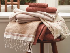 Coyuchi Mediterranean Organic Towels< Bath Towels|Beach Towels