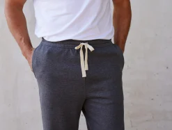 Coyuchi Men's Dillon Organic French Terry Jogger< Men's Sleep