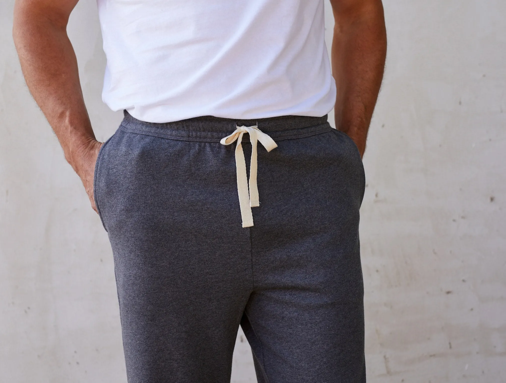 Coyuchi Men's Dillon Organic French Terry Jogger< Men's Sleep