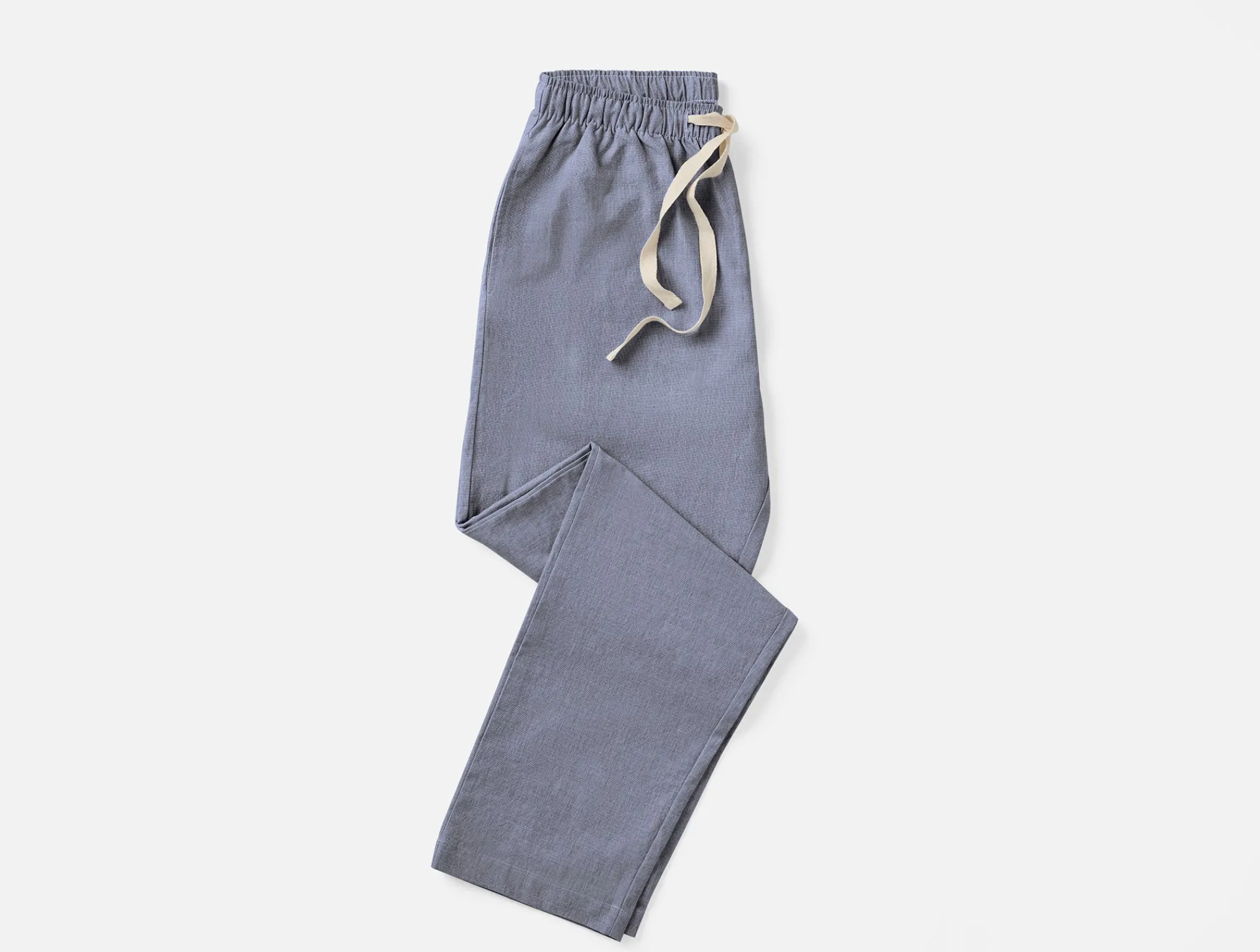 Coyuchi Men's Organic Crinkled Pajama Pants< Men's Sleep