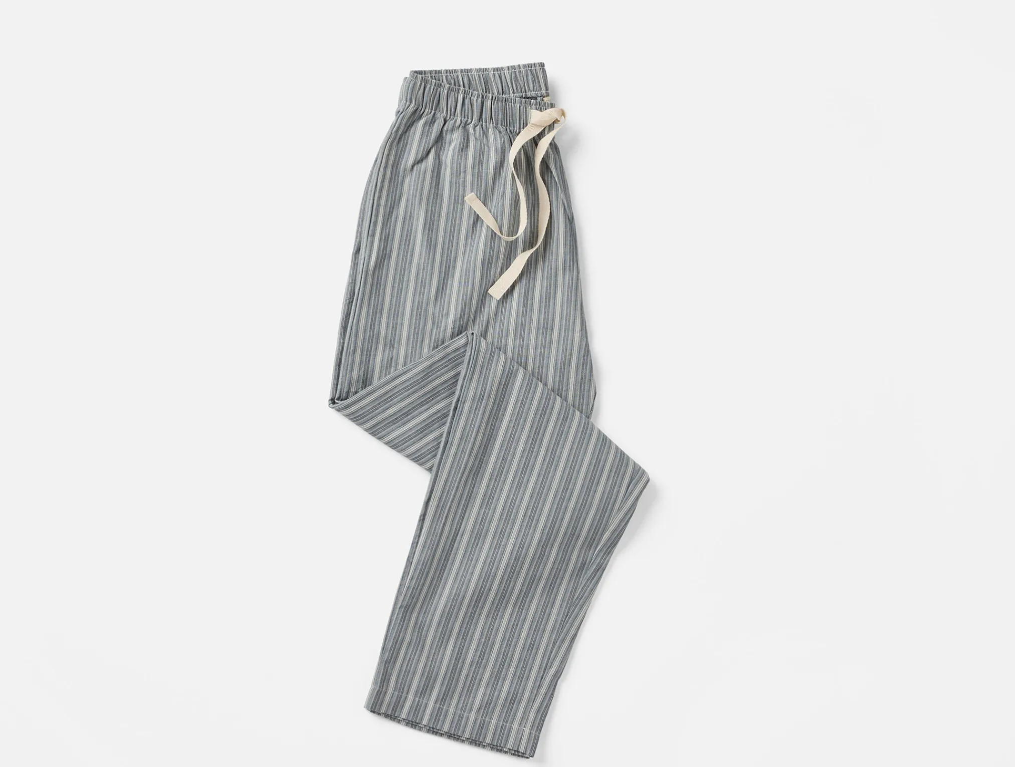 Coyuchi Men's Organic Crinkled Pajama Pants< Men's Sleep