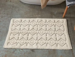 Coyuchi Mosaic Canyon Organic Bath Rug< Bath Rugs