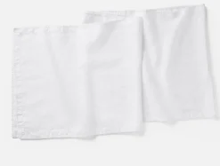 Coyuchi Olivos Embroidered Organic Linen Runner< Dining