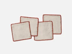 Coyuchi Olivos Embroidered Organic Linen Napkins< Dining