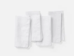 Coyuchi Olivos Embroidered Organic Linen Napkins< Dining