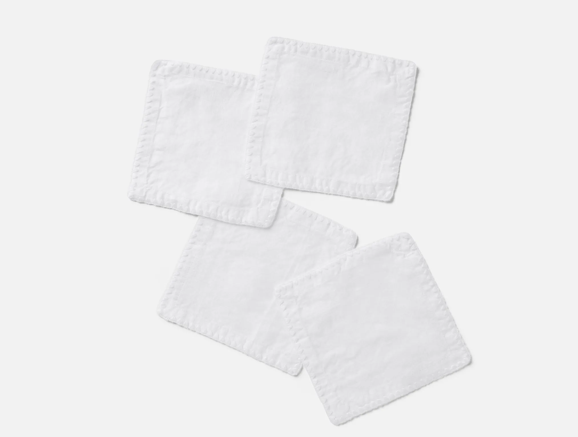 Coyuchi Olivos Embroidered Organic Linen Napkins< Dining