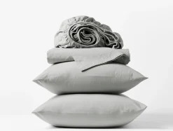 Coyuchi Organic Crinkled Percale™ Sheet Set< Sheet Sets|Sheet Sets