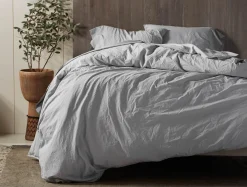 Coyuchi Organic Crinkled Percale™ Sheet Set< Sheet Sets|Sheet Sets