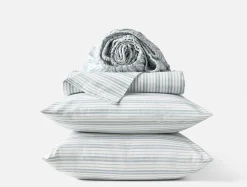 Coyuchi Organic Crinkled Percale™ Sheet Set< Sheet Sets|Sheet Sets