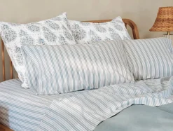 Coyuchi Organic Crinkled Percale™ Sheet Set< Sheet Sets|Sheet Sets