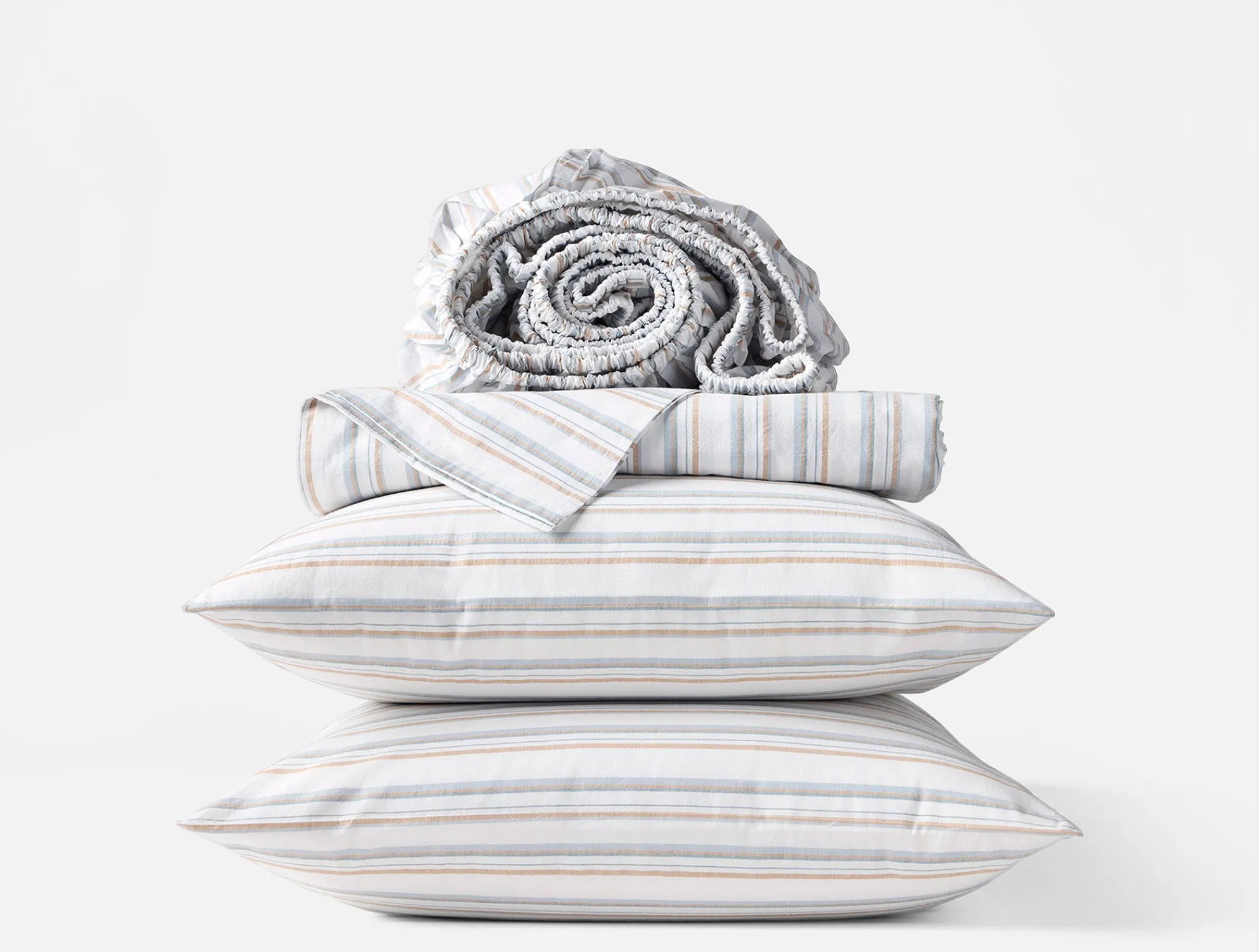 Coyuchi Organic Crinkled Percale™ Sheet Set< Sheet Sets|Sheet Sets