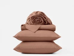 Coyuchi Organic Crinkled Percale™ Sheet Set< Sheet Sets|Sheet Sets