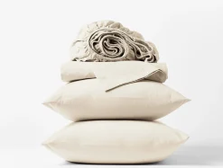 Coyuchi Organic Crinkled Percale™ Sheet Set< Sheet Sets|Sheet Sets