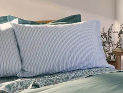 Coyuchi Organic Crinkled Percale™ Pillowcases< Pillowcases|Pillowcases