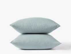 Coyuchi Organic Crinkled Percale™ Pillowcases< Pillowcases|Pillowcases