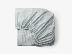 Coyuchi Organic Crinkled Percale™ Fitted Sheet< Fitted Sheets|Fitted Sheets