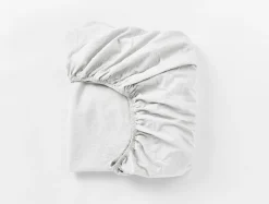 Coyuchi Organic Crinkled Percale™ Fitted Sheet< Fitted Sheets|Fitted Sheets