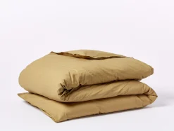 Coyuchi Organic Crinkled Percale™️ Duvet Cover< Duvet Covers + Sets