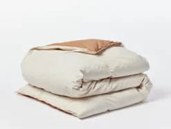 Coyuchi Organic Crinkled Percale™️ Duvet Cover< Duvet Covers + Sets