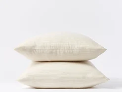 Coyuchi Organic Crinkled Percale™ Pillowcases< Pillowcases|Pillowcases
