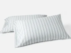 Coyuchi Organic Crinkled Percale™ Pillowcases< Pillowcases|Pillowcases