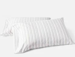 Coyuchi Organic Crinkled Percale™ Pillowcases< Pillowcases|Pillowcases